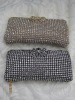 Handwork evening bag sewed in SWAROVSKI crystal