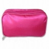 Handy Cosmetic Bag with 1 Internal Mesh Pocket and Engraving, Logos are Available