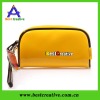 Hanging cosmetic bag with compartment