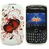 Happy Sweet Heart Design Silicone Skin Case Cover for Blackberry Curve 8520&8530