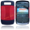 Hard Case With Red Mesh Plastic Housing Cover For BlackBerry Curve 8900