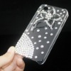 Hard Plastic Back Cover for iPhone 4S& iPhone 4 with Rock Crystal