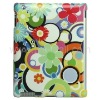 Hard Plastic Case for iPad 2 with Colour Decoration Pattern (Compatible With Smart Cover)
