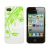 Hard Plastic Case for iPhone4-Green
