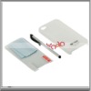 Hard Plastic Case with Stylus for iPhone 4G Clear