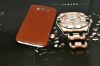 Hard cover leather case for Samsung Galaxy Note i9220
