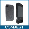 Hard leather case cover for iPhone 4
