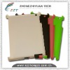 Hard pc +pu leather coating case for ipad2