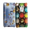 Hard plastic case cover with IML technology for iPhone 3G