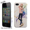 Hard plastic case for iphone4 with water transfer