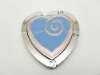 Heart Shape Coloring Pearl Cream Bag Hanger