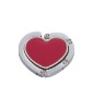 Heart Shape Folding Purse Hanger with design logo