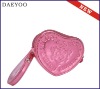 Heart Shaped Leather Coin Purse For Promotional