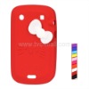 Hello Kitty Bowknot Silicone Case for BlackBerry Bold 9900 / 9930
