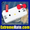 Hello Kitty Face Soft Silicon Cover for iPhone 4 4S Case