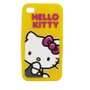 Hello Kitty  Silicone Case for iPhone 4
