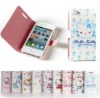 Hello Kitty wallet Leather Case for iphone 4s