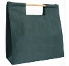 High Class wooden handle shopping bag