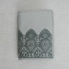 High PU name card holder with embroidery