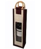 High Quality Burlap Wine Bag