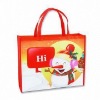 High Quality Christmas Non Woven Handle Bag With Lamination(glt-a0103)