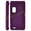 High Quality Dark Purple Environmental Friendly Hard Cover Back Case For Nokia E7