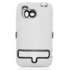High Quality For HTC Incredible HD Plastic+Silicon Double Mobile Phone Case