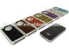 High Quality Luxury Gilding Metal Leopard Hard Case For iPhone 4S 4G