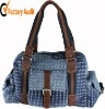 High Quality Printing Denim Hobo Bag