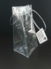 High Quality and inexpensive,Waterproof PVC Cool Bag with Hang-tag as Wine Bottle Holder