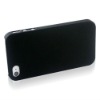 High Quality for iPhone 4 4S Case Hard Plastic Black