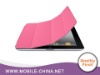 High Tech - pink leather case for iPad 2