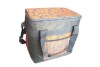 High-capacity cooler bag for food and wine