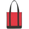High-capacity fashion woven tote bag