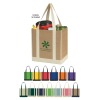 High-capacity fashion woven tote bag