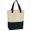 High-capacity fashion woven tote bag