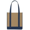 High-capacity fashion woven tote bag