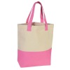 High-capacity fashion woven tote bag