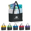 High-capacity fashion woven tote bag