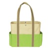 High-capacity fashion woven tote bag