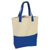 High-capacity fashion woven tote bag