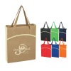 High-capacity fashion woven tote bag