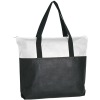 High-capacity fashion woven tote bag