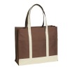 High-capacity fashion woven tote bag