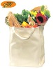 High-capacity shopping tote bag