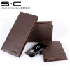 High grade genuine leather fashion branded wallet and purse