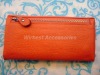 High quality 100% leather lady purse women wallets with different color (WB8132-Y)