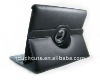 High quality 360 degree rotary leather case for the latest ipad 2