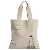 High quality Merry Christmas cotton canvas bag