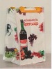 High-quality PP Woven 4 bottles wine bag